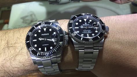 rolex submarine and parnis